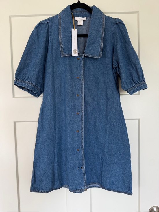 House of Harlow 1960 Dresses & Skirts - NWT House of Harlow 1960 Denim Button-Front Dress - Blue